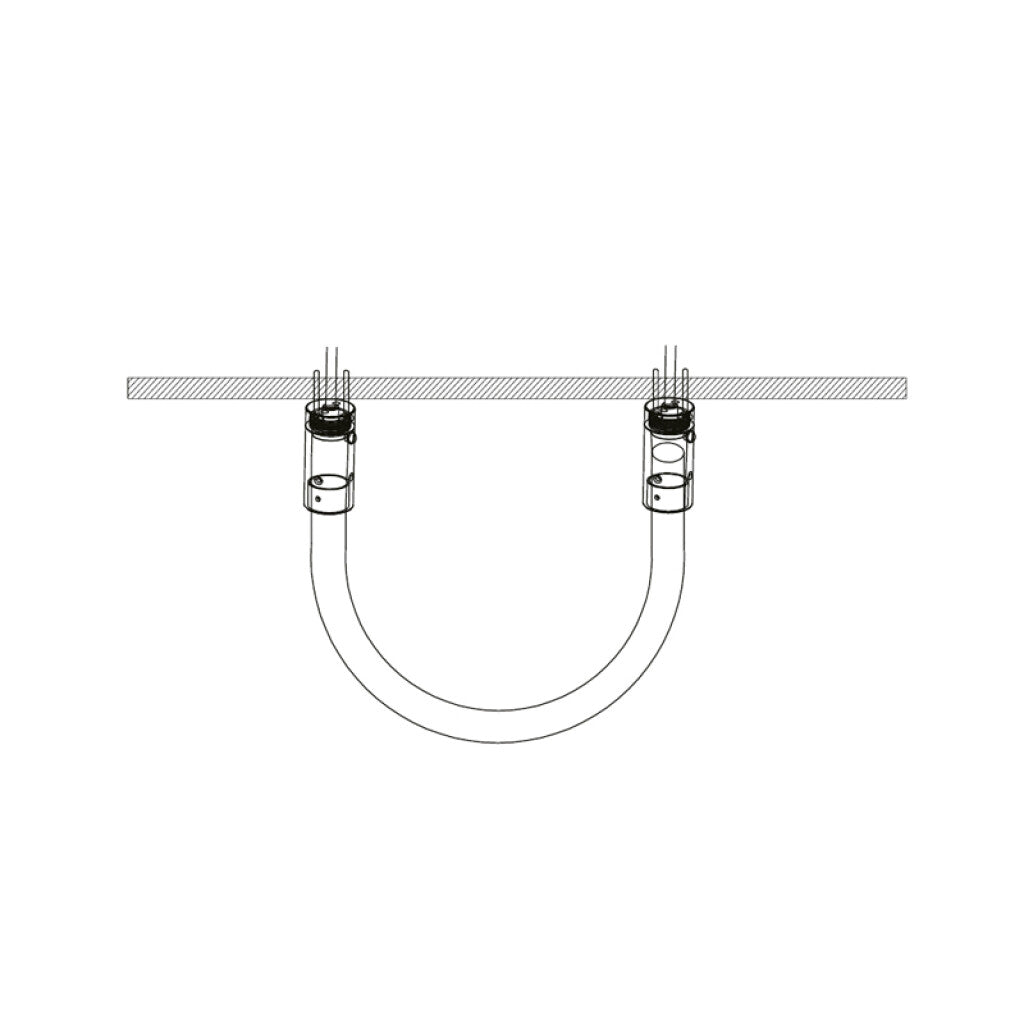 Acc.suspender en forma de U cinta Archi-360° Ø22mm - IX1685