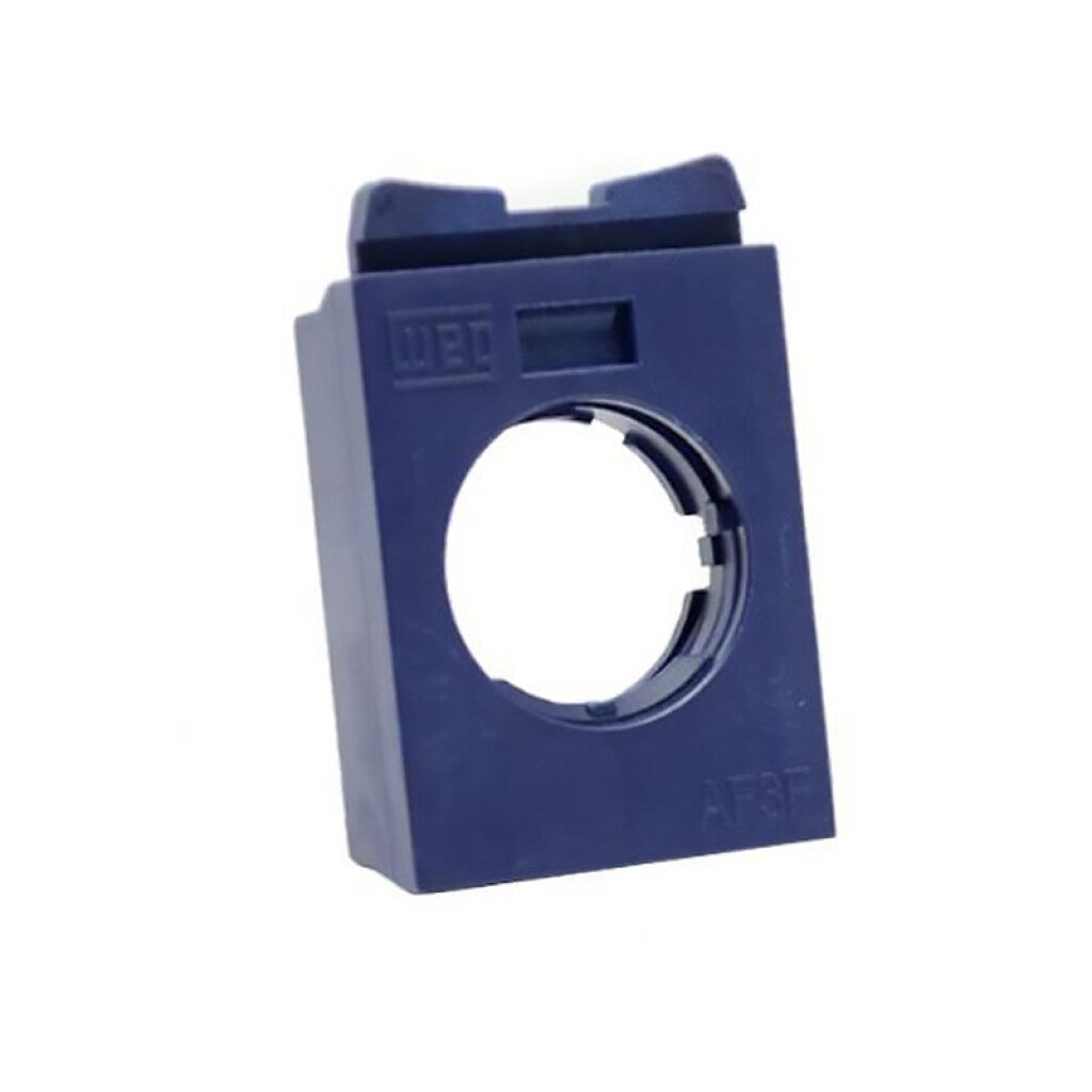 Adaptador azul p/3 bloques de contacto, AF3F - WE6003X