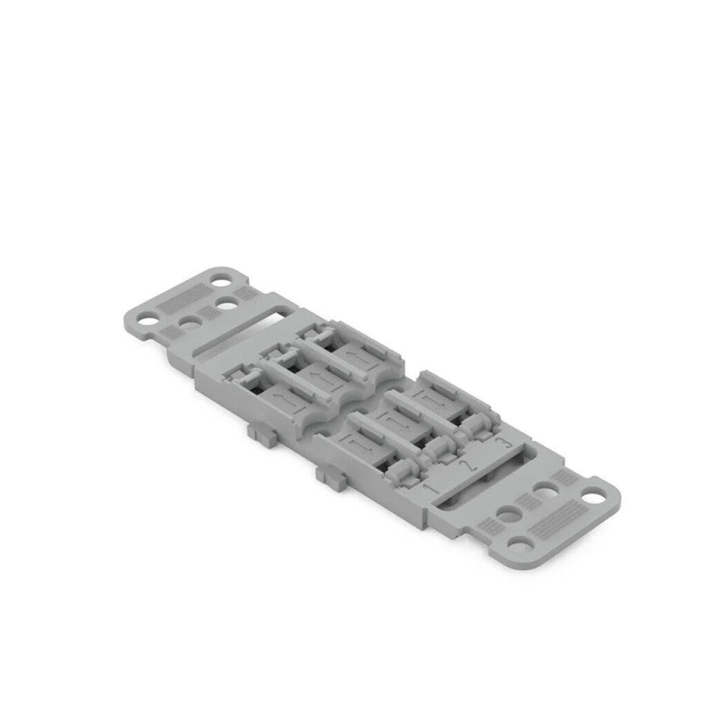 Adaptador de fijación de 3 bornes en riel din - WG5027