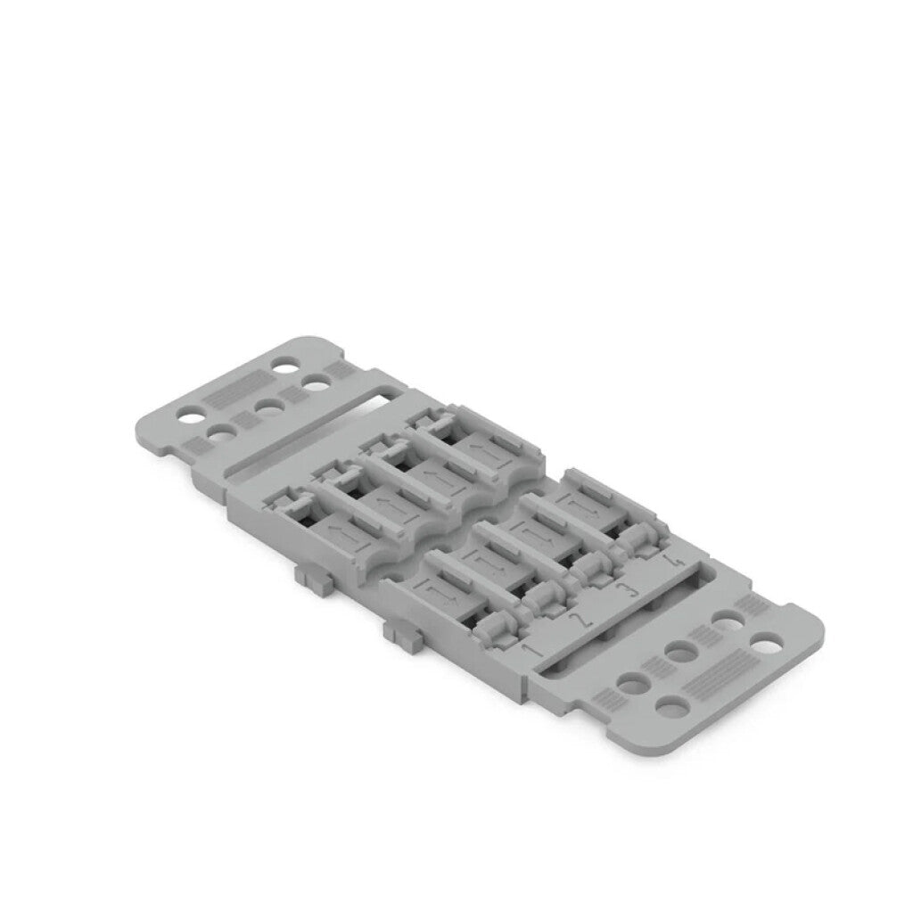 Adaptador de fijación de 4 bornes en riel din - WG5028