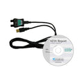 Adaptador óptico USB 1.1+Kew report software - KU1802
