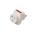 Adaptador schuko c/1 estándar + 2 x 3 en línea - C84539