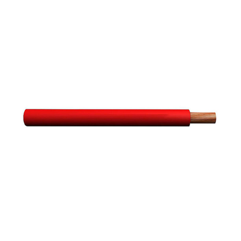 Alambre unipolar cobre aislado 2,00mm² rojo - C90740F