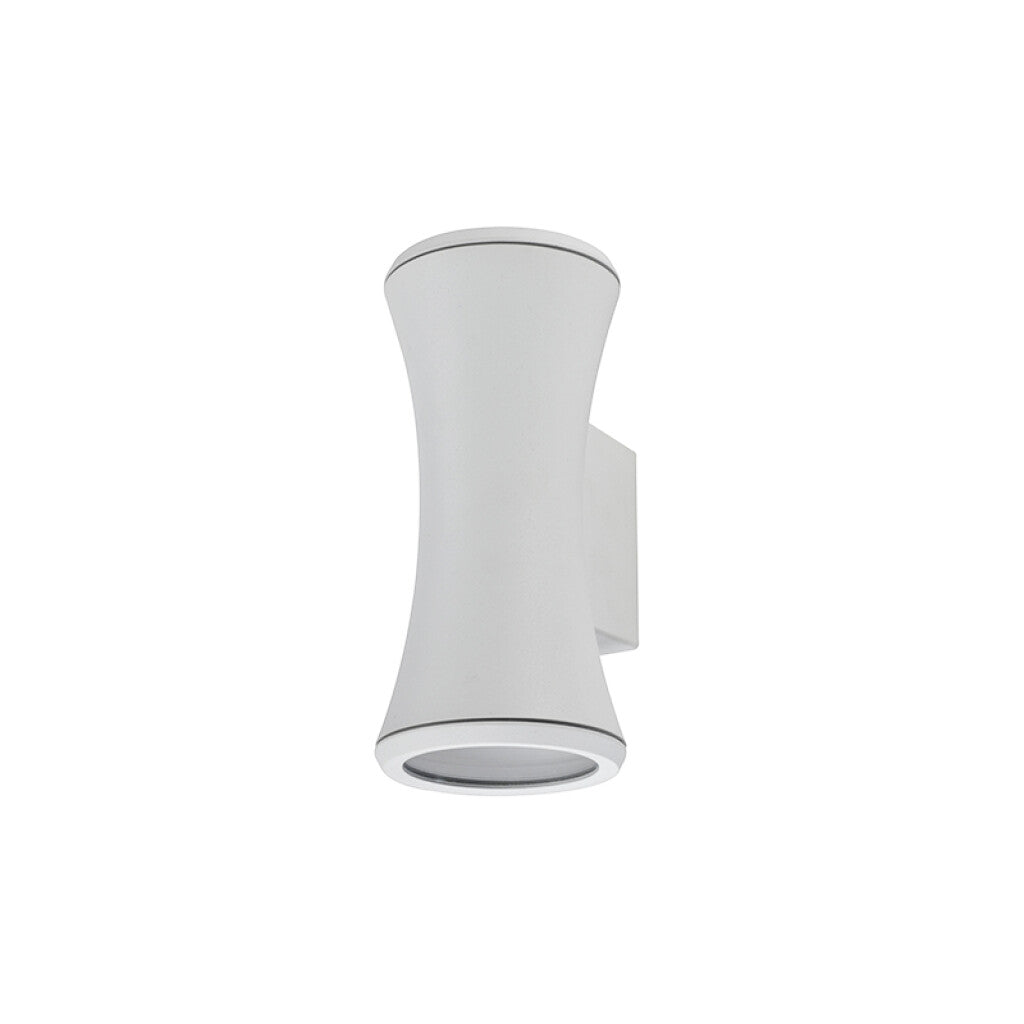 Aplique bidireccional aluminio blanco IP54 2XGU10 - IX9816