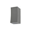 Aplique bidireccional aluminio gris IP54 2XGU10 - IX9820