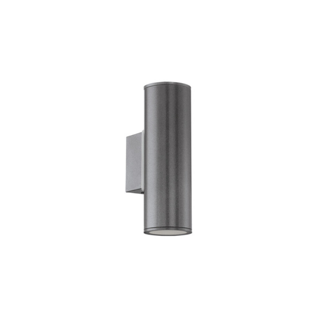 Aplique bidireccional grafito 2XGU10 3W IP44 RIGA - EG0444