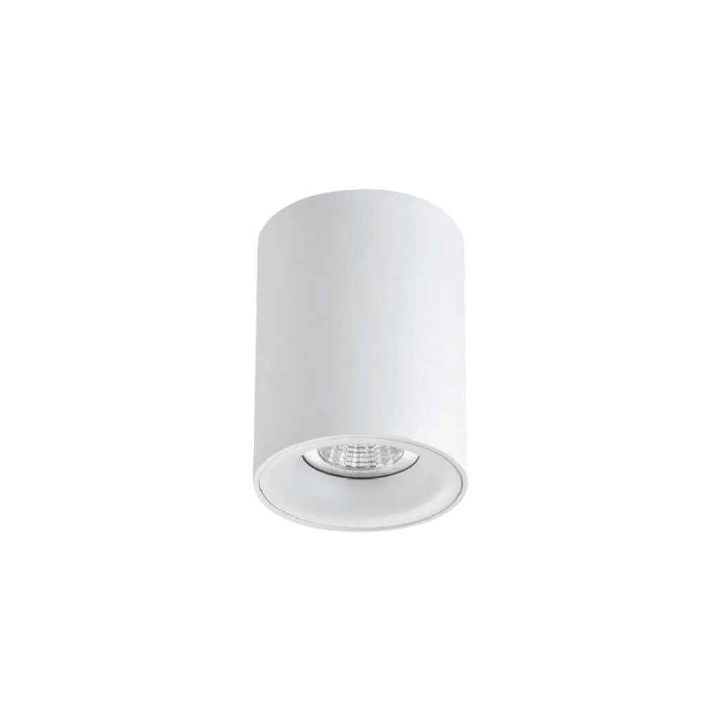 Aplique cilíndrico techo blanco 1xGU10 - IX9210