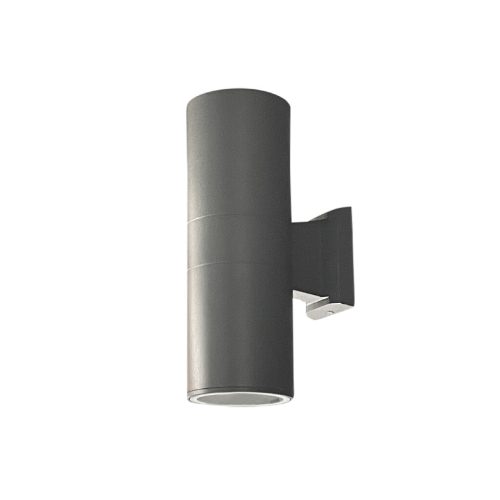 Aplique cilindro bidireccional pared exterior gris - IX9808