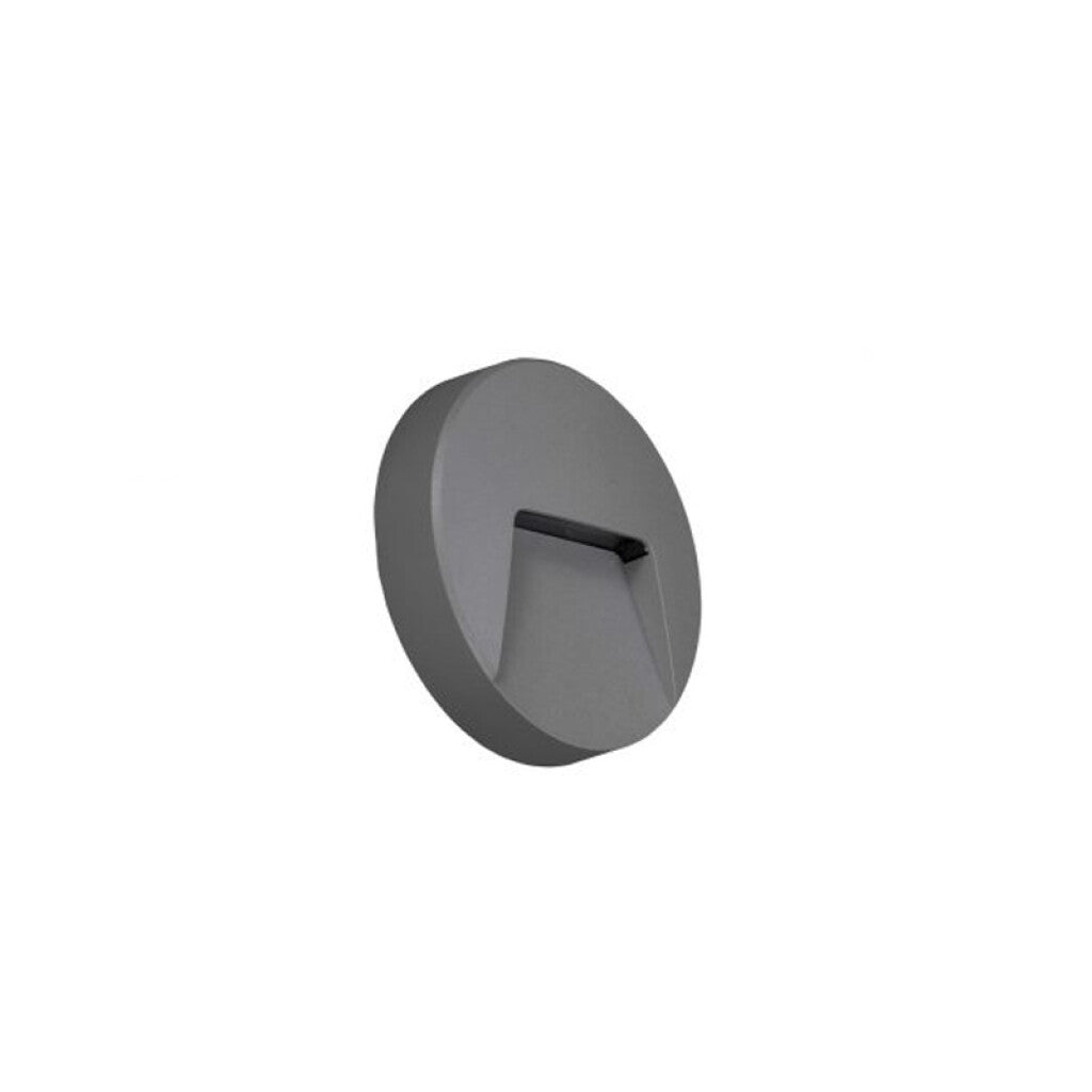 Aplique de pared LED 3W IP65 3000K Ø135mm - AO0020