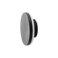 Aplique de pared LED, redondo negro IP65 8W 3000K - AO1115
