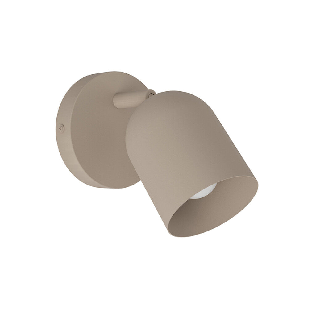 Aplique de pared orientable tipo spot en acero beige E14 - EG6170
