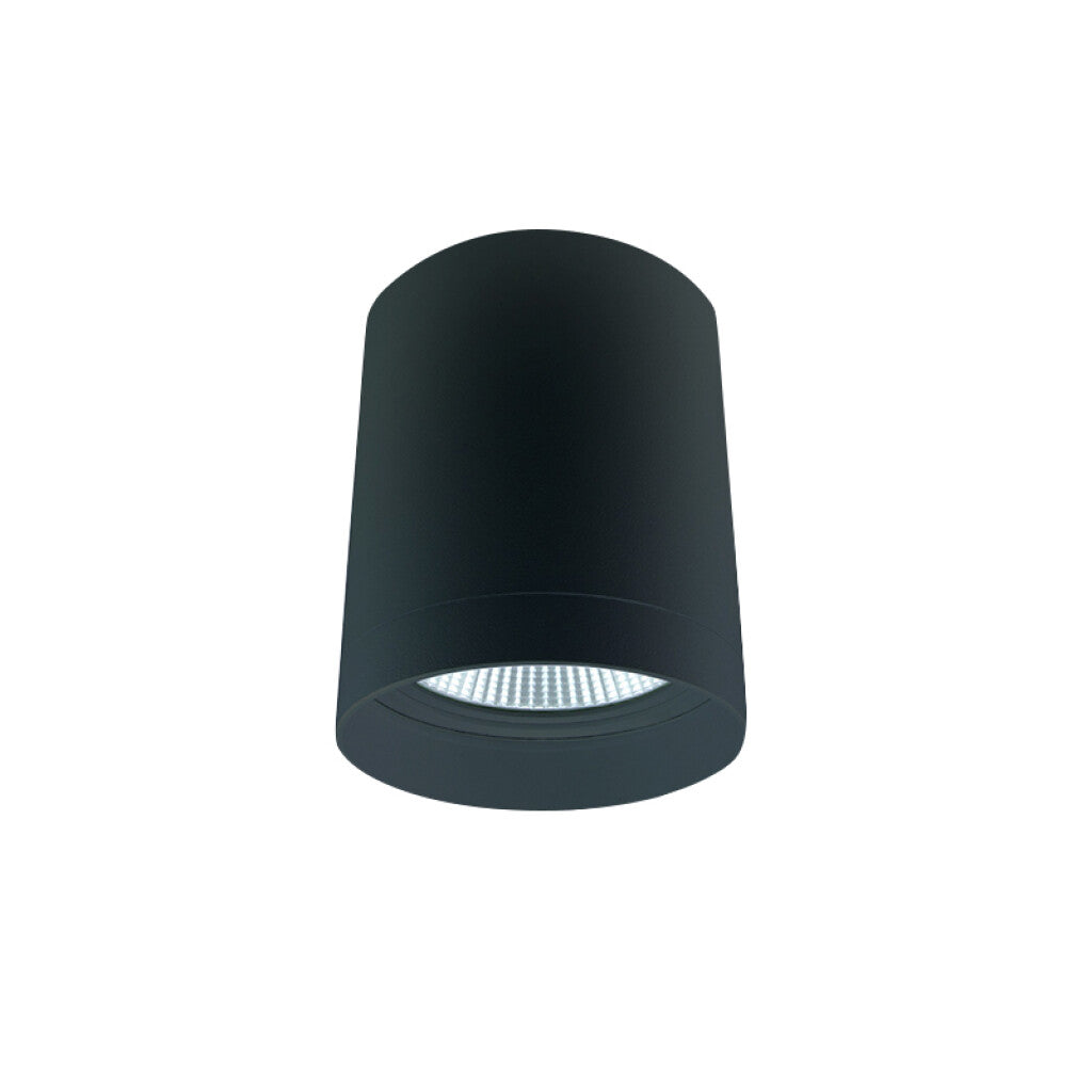 Aplique de techo LED IP65 NORSE negro 30W 3000K - MN0554