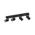 Aplique LED 4 spot acero negro articulado SOREGO - EG4216