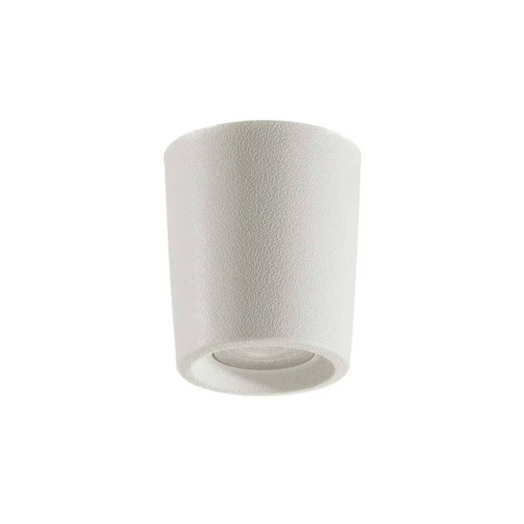 Aplique LED blanco IP55 GU10inc cálida Ø90 LIVIA90 - FL0959