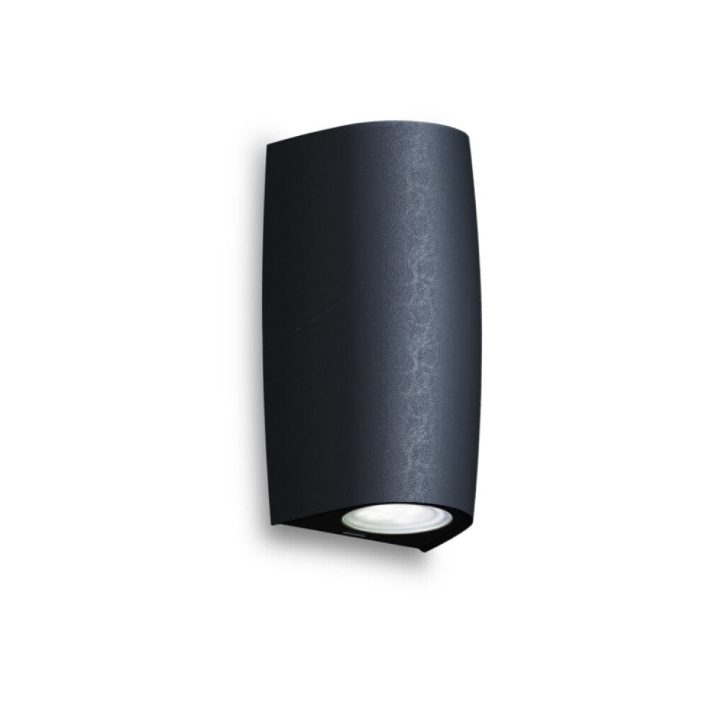 Aplique LED cilíndrico negro IP55 GU10 inc MARTA90 - FL0392