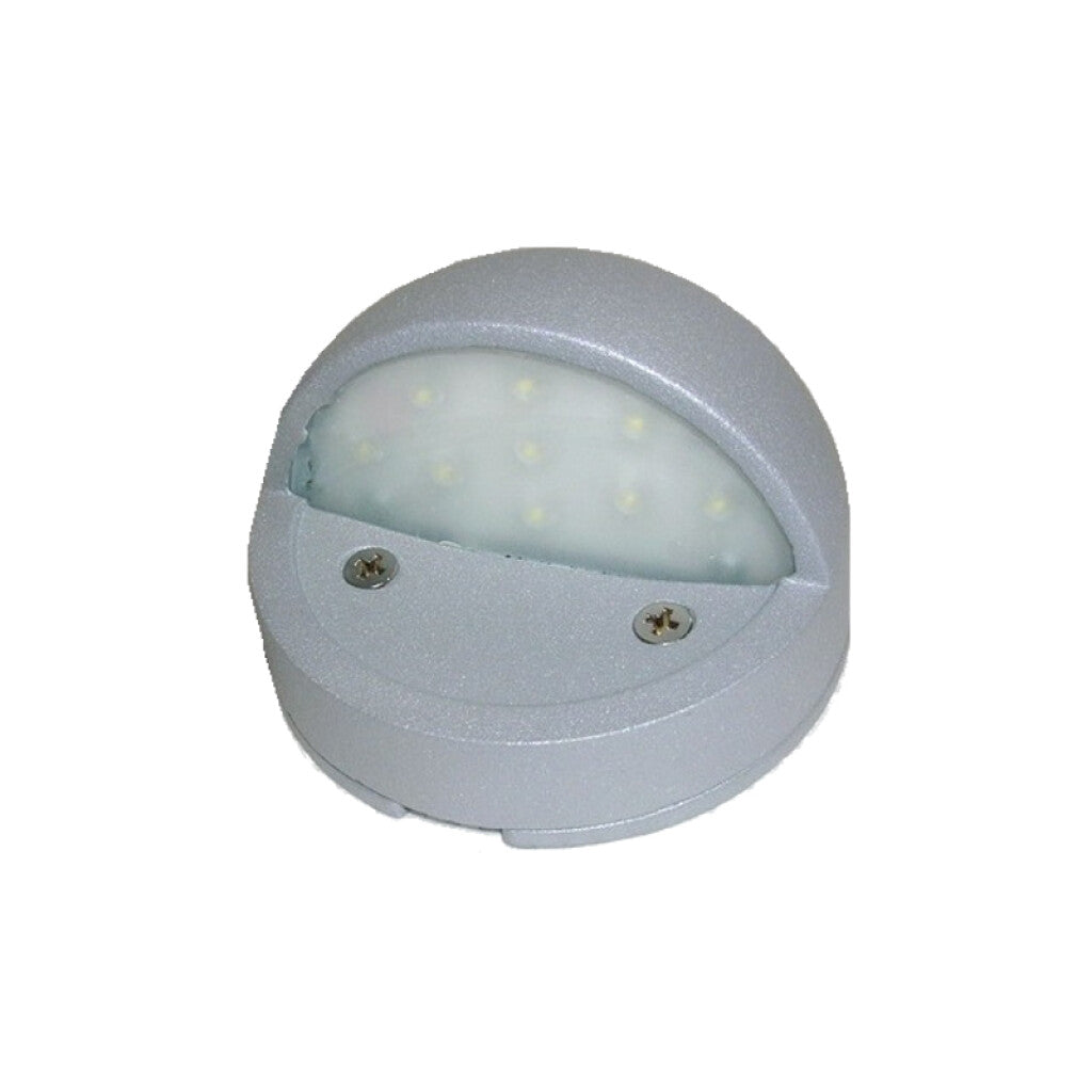 Aplique LED con párpado para exterior, color gris - AI0438