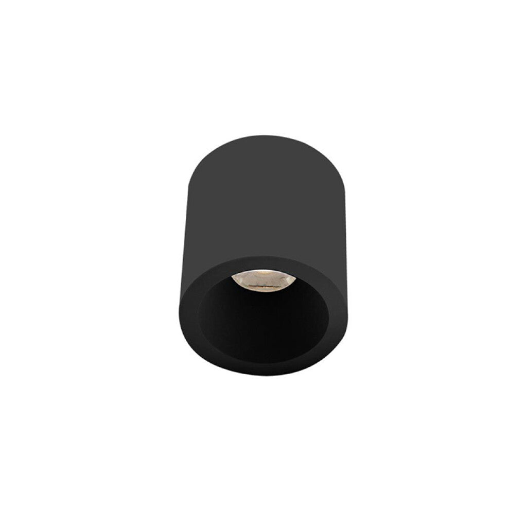 Aplique LED de techo cilíndrico negro 8W 3 tonos VK-LINDER - VK0042