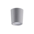 Aplique LED gris IP55 GU10 inc. cálida Ø90 LIVIA90 - FL0958X