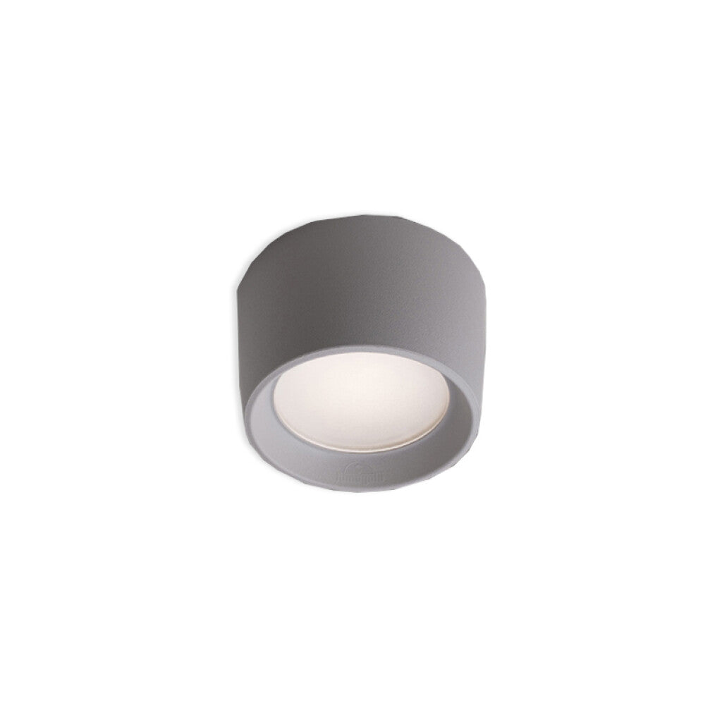 Aplique LED gris IP55 GX53 inc. Ø160mm LIVIA160 - FL0952