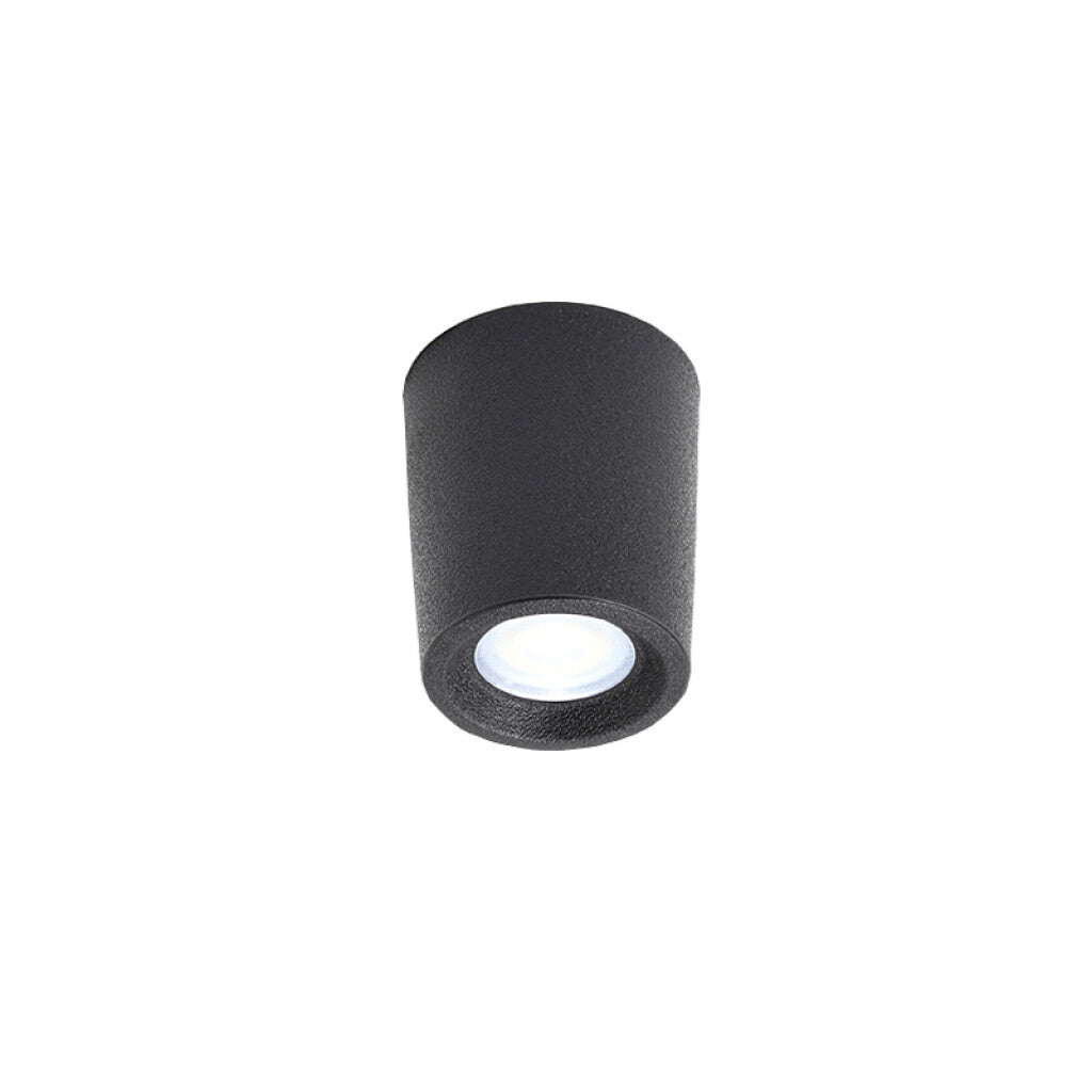 Aplique LED negro IP55 G9 inc cálida Ø60mm LIVIA60 - FL0955