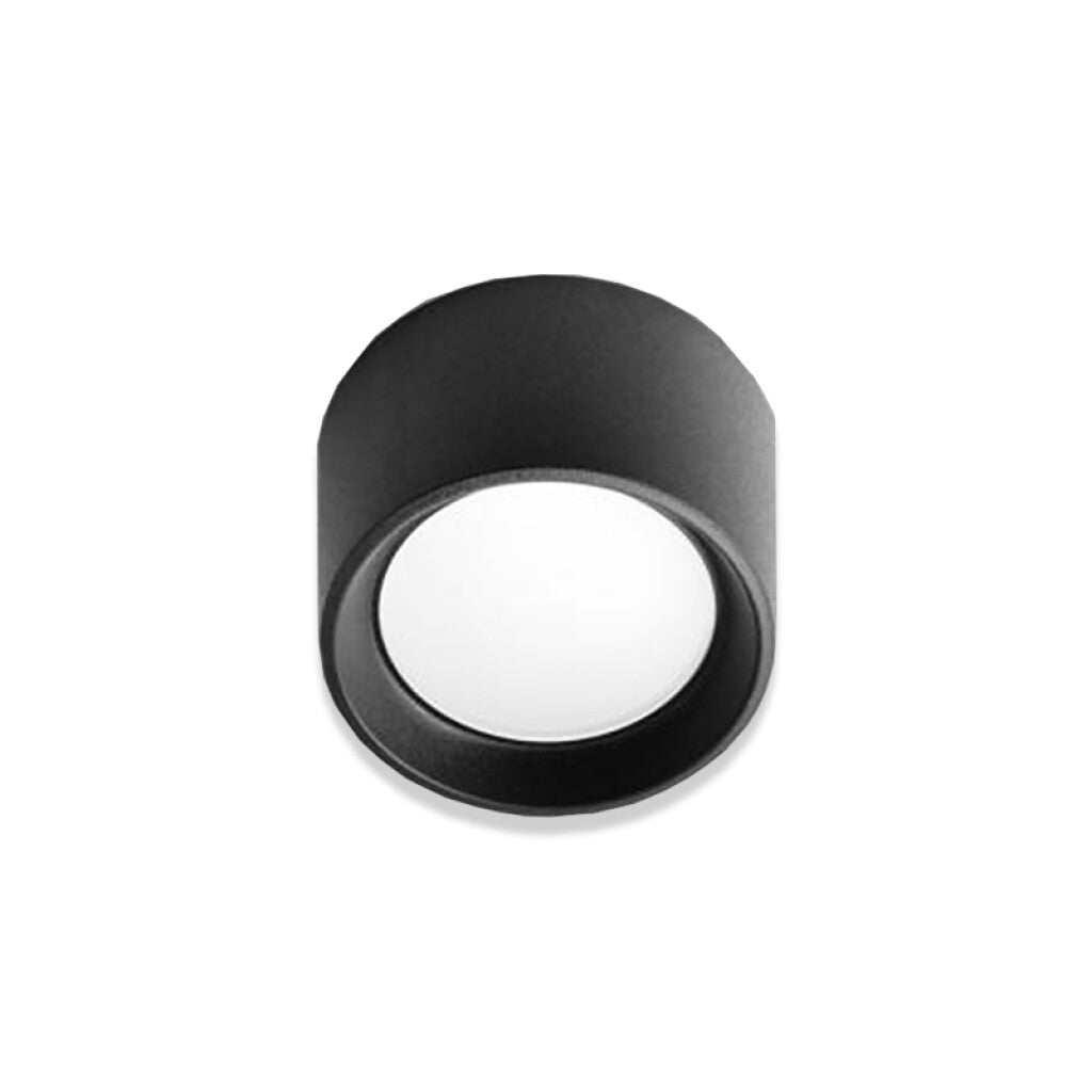 Aplique LED negro IP55 GX53 inc. Ø160mm LIVIA160 - FL0950