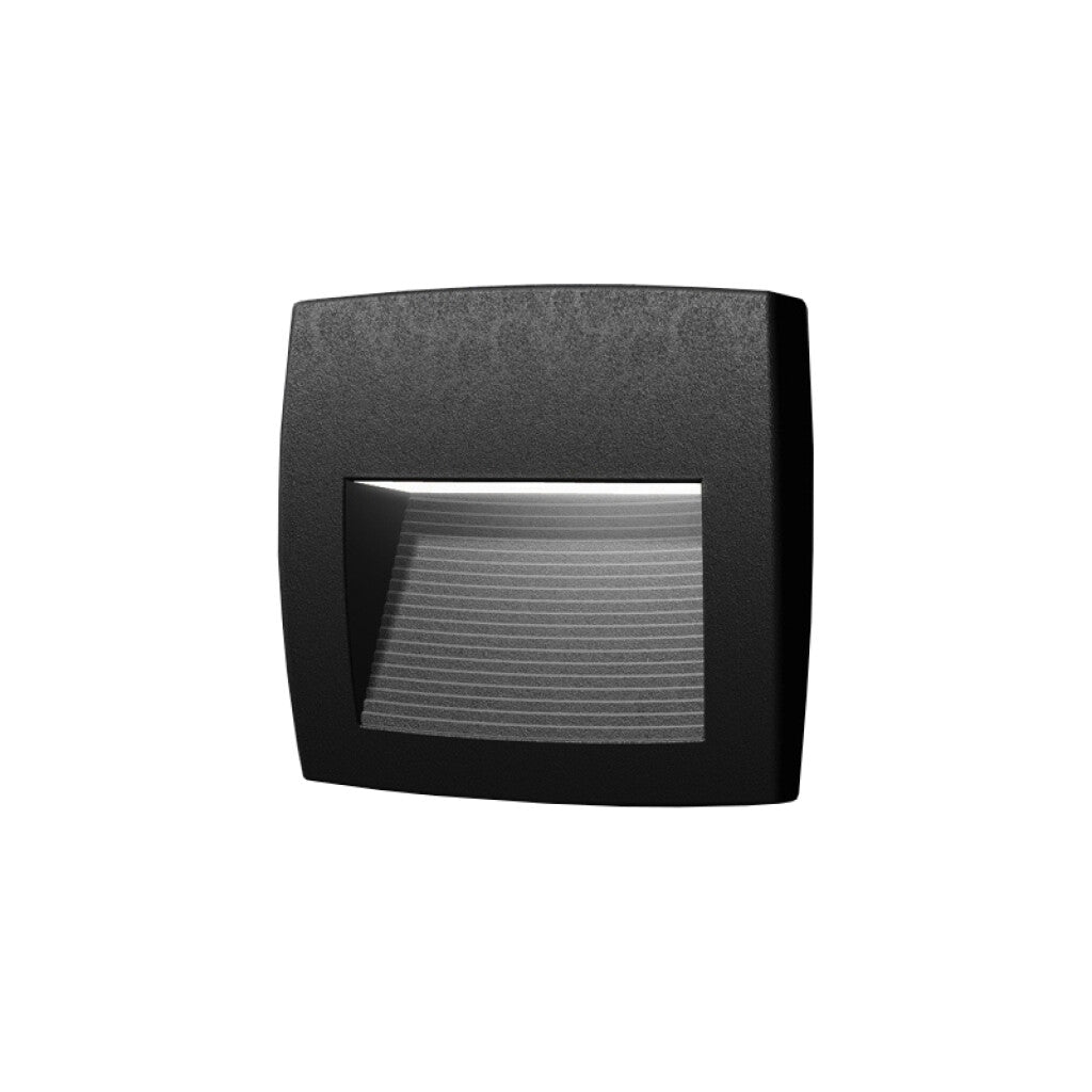 Aplique LED negro IP55 R7S inc. 150mm LORENZA150 - FL0932