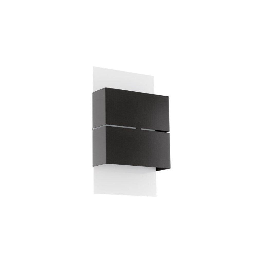 Aplique LED p/pared aluminio/negro 2,5W IP44 KIBEA - EG0432
