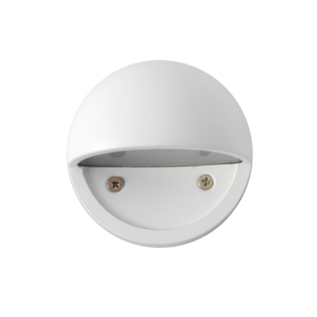 Aplique LED para exterior, color blanco - AI0439
