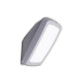 Aplique LED pared gris IP66 E27 no incl. GERMANA - FL0755
