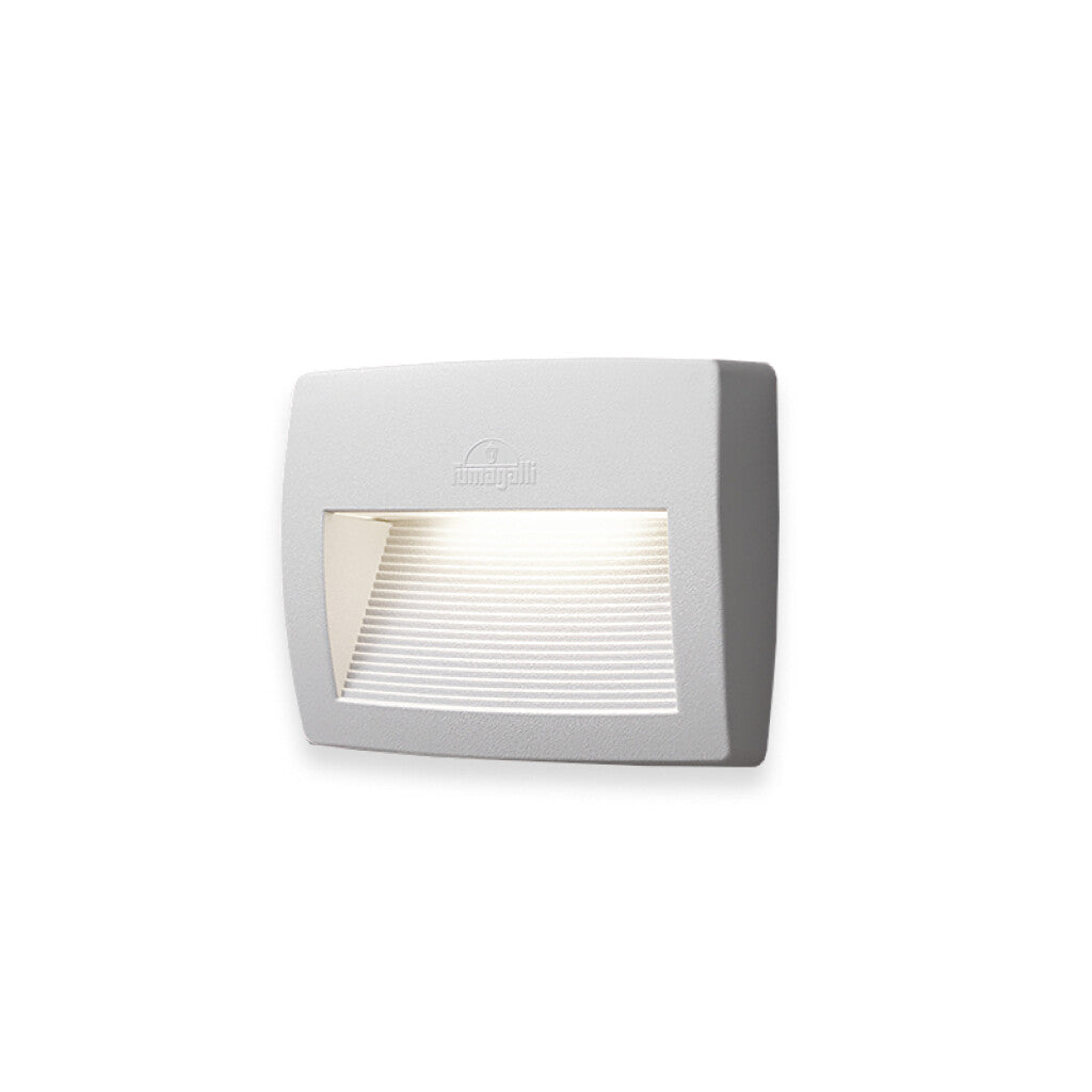 Aplique LED rect. blanco IP55 R7S inc. LORENZA190 - FL0936X