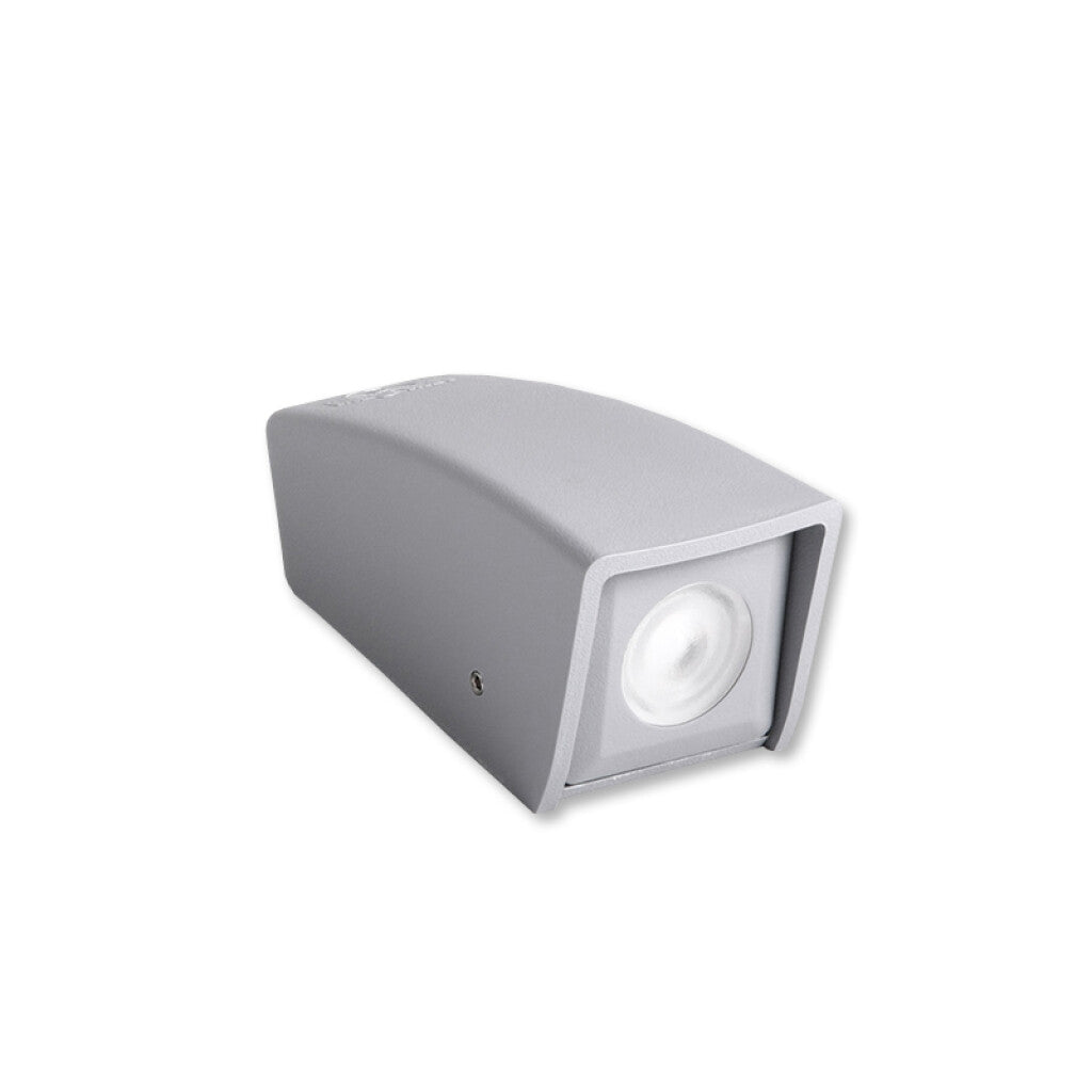 Aplique LED rectangular gris IP67 G9 inc. MAMETE - FL0962