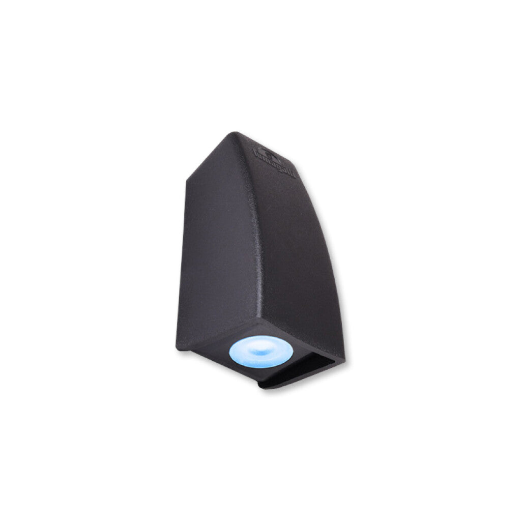 Aplique LED rectangular negro IP67 G9 inc. MAMETE - FL0960