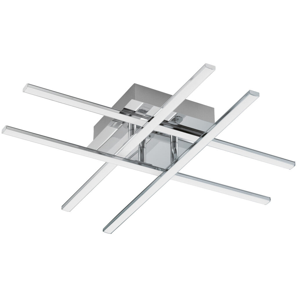 Aplique led techo c/listones cromados 24W LASANA 1 - EG0856