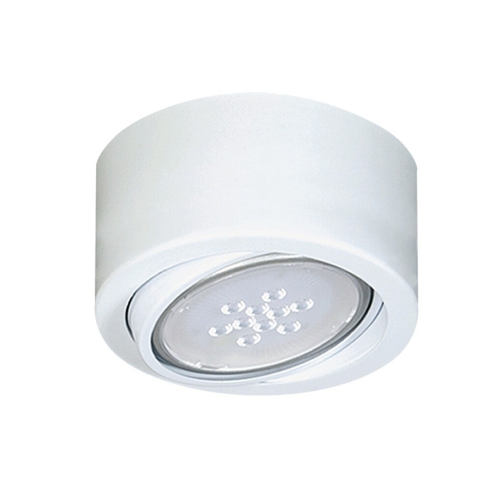 Aplique móvil cilíndrico línea VEDIA, blanco - JU0106