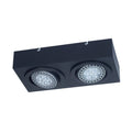 Aplique móvil de 2 luces línea LAGUNA, negro - JU0114