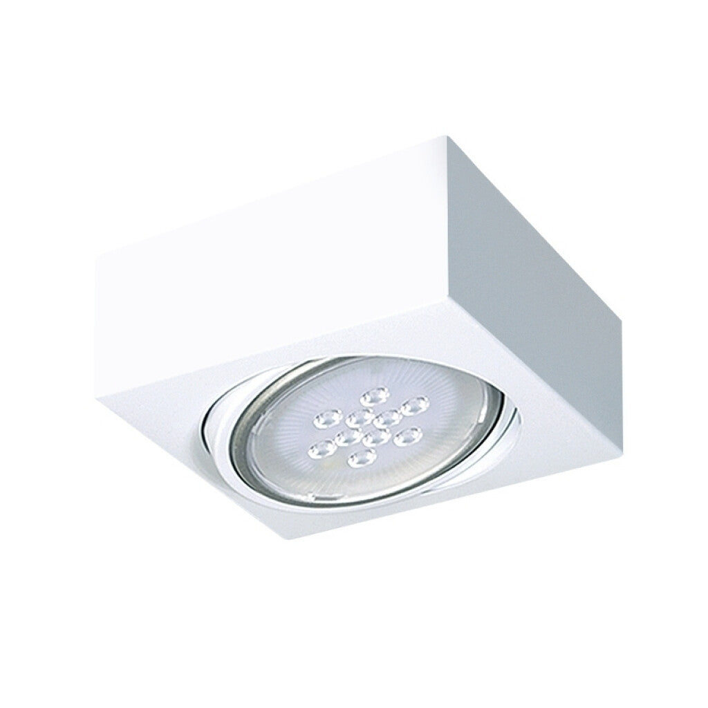 Aplique móvil prismático línea VEDIA, blanco - JU0100