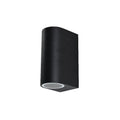 Aplique negro de pared bidireccional IP44 2xGU10 - IX9804