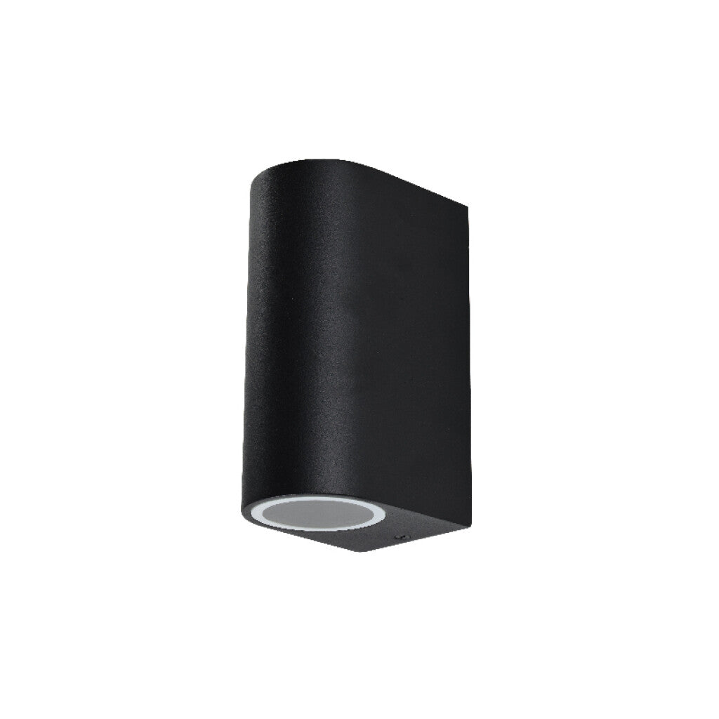 Aplique negro de pared bidireccional IP44 2xGU10 - IX9804