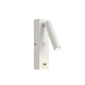 Aplique pared c/ spot LED 3W cálido c/ puerto USB - IX9257