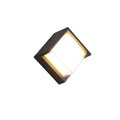 Aplique pared cuadr alumi ngo cálida 10W IP65 - ZU0342