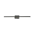 Aplique pared LED metal negro 6W 4000K 610mm - IX9234