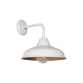 Aplique pared pantalla metalica blanco E27 Ø310mm - JU0234