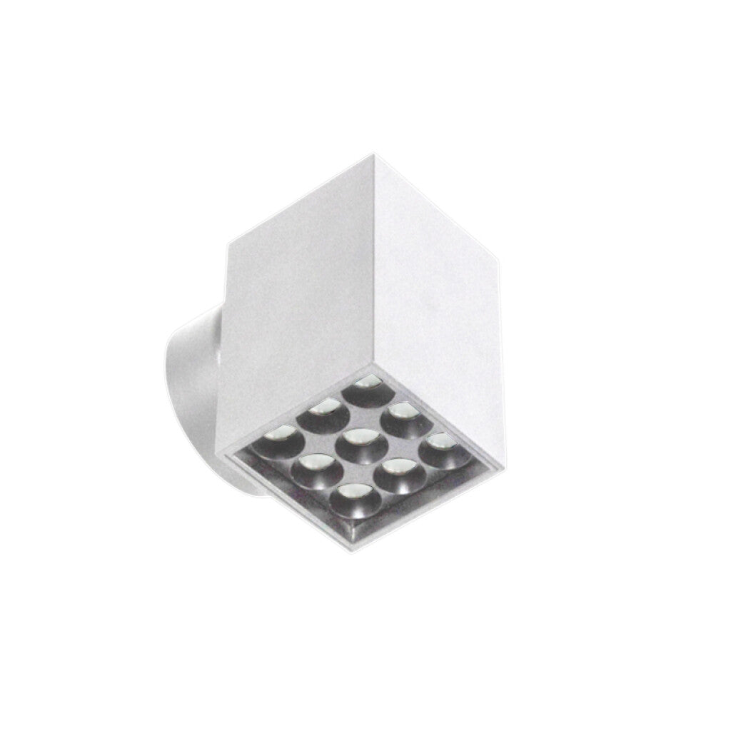 Aplique pared PRISMA ROMA SQUARE 9 blco 12W 3000K - MN0537