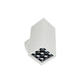 Aplique pared PRISMA ROMA SQUARE9 dúo blanco 24W - MN0533