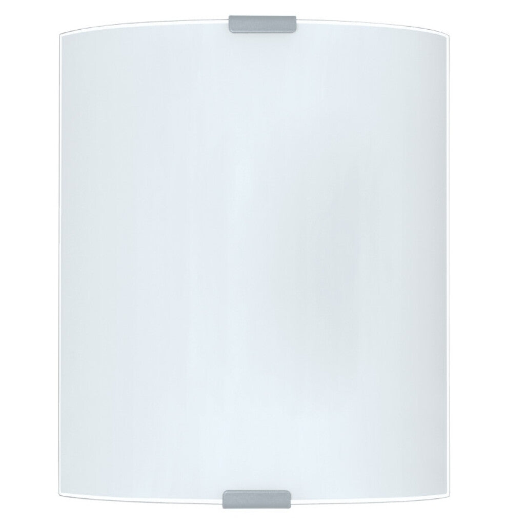 Aplique pared vidrio satinado 1XE27 - EG0777
