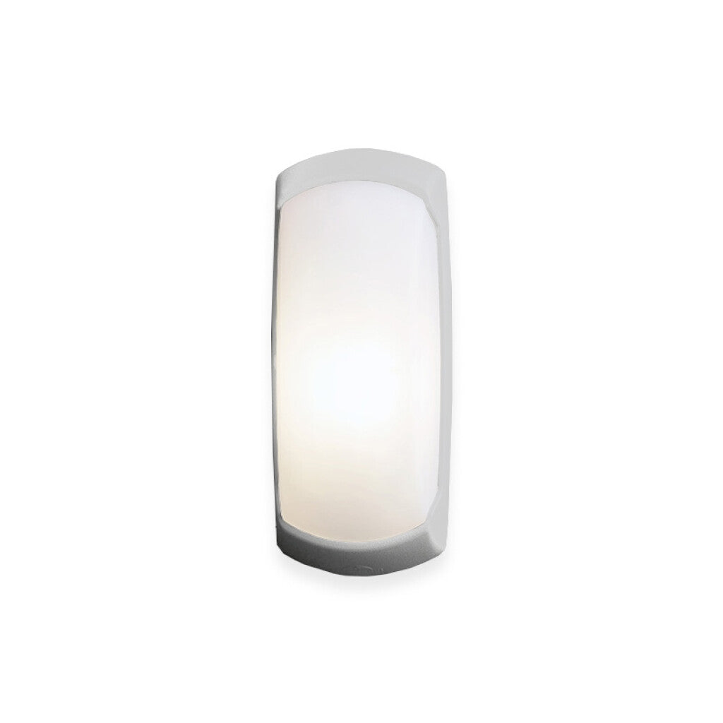 Aplique rectangular blanco IP66 E27 FRANCY 2A1 - FL0389X