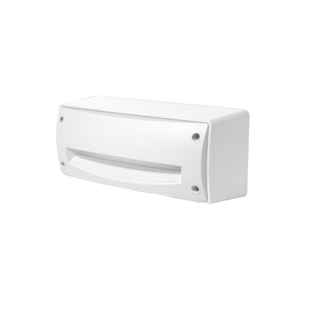 Aplique rectangular gris IP66 1xE27 EXTRALETI300HS - FL0382
