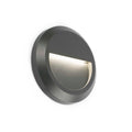 Aplique redondo gris LED 1W luz cálida Ø150mm IP65 - FA2064