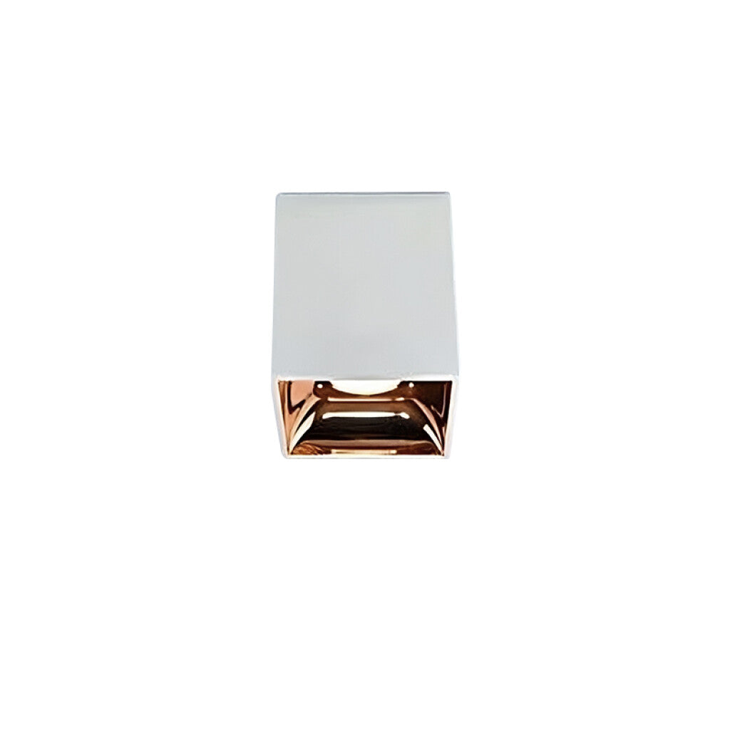 Aplique REFLECTO 95 blanco y reflector negro GU10 - MN0518