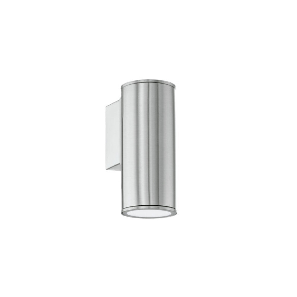 Aplique unidireccional acero 1XGU10 3W IP44 RIGA - EG0450